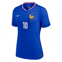 Francúzsko Kylian Mbappe #10 Domáci Ženy futbalový dres ME 2024 Krátky Rukáv